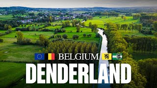 Belgium Denderland I 4K Drone Footage of Denderleeuw Aalst Ninove Dendermonde Pollare Idegem [upl. by Nauqad]