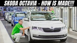 Skoda Octavia Production  Inside CAR MANUFACTURING CNC [upl. by Niela]