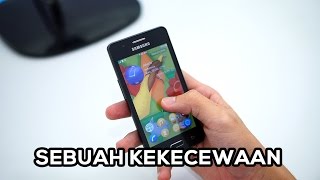 Samsung Z2 Review Indonesia  HP MASA GITU [upl. by Ahsyekat]