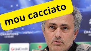 Mourinho out zeru rispettocacciato [upl. by Rolan779]