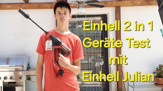 Einhell 2 in 1 Akku Geräte Test [upl. by Claudine335]