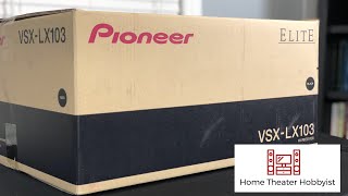 Pioneer Elite VSXLX103 Unboxing [upl. by Asuncion]