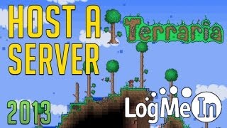 How To Host a Terraria Server  Hamachi v110 [upl. by Funk]