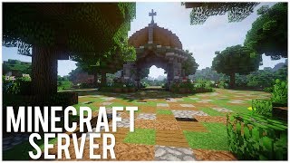 How to Build a Minecraft Server Spawn in 1 HOUR [upl. by Belle]