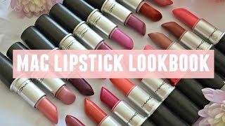 MAC Lipstick Lookbook  Asian Tanned amp Olive Skin Tones [upl. by Eilzel458]