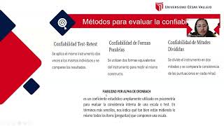 VALIDEZ DE CONTENIDO Y CONFIABILIDAD [upl. by Lerrehs576]