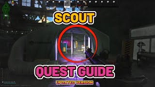 Scout Quest Guide UPDATED  Factory  Escape from Tarkov escapefromtarkov tarkov [upl. by Llertnad]