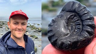 Rare Fossils At Boggle Hole  Robin Hoods bay [upl. by Ettenrahc]