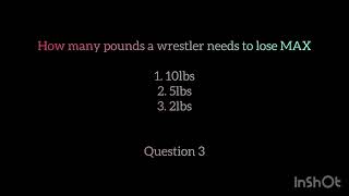 Wrestling quiz ￼ [upl. by Clio]