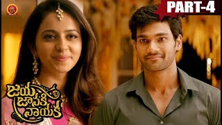 Jaya Janaki Nayaka Full Movie Part 4  Bellamkonda Srinivas  Rakul Preet  Pragya Jaiswal [upl. by Walczak]