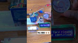 Home Automation using Arduino and RFID Reader shorts arduino [upl. by Reilly]