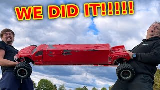 World Record FASTEST off road RC Car on grass 101mph [upl. by Sharyl]