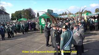 Herford  5 Oktober 2019  Westfälischer Schützentag  Antreten Hammersmith Barracks [upl. by Corbett]