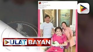 FL Liza AranetaMarcos nagpost ng larawan kasama si PBBM at dating FL Imelda Marcos [upl. by Eneleahcim]