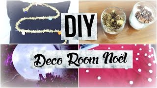 DIY ♡ Décore ta chambre pour Noël  Deco Room Christmas I DIY Français [upl. by Lurlene42]