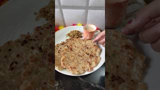 Winter food winter special murali paratha viral parathayoutubeshorts [upl. by Idnas]