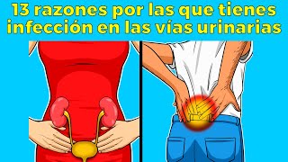 13 razones por las que tienes infección en las vías urinarias [upl. by Martelli]