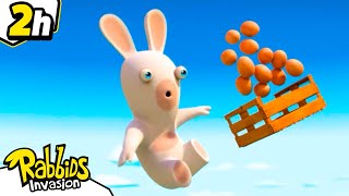 An Eggceptional Easter Rabbid  RABBIDS INVASION  2H Easter compilation  Cartoon for kids [upl. by Kitti]