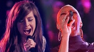 The Voice Season 6 USA Christina Grimmie And Sisaundra Lewis Are Major Competition For Others [upl. by Ocsicnarf573]