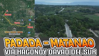 PADADA TO MATANAO VIA HAGONOY Davao del Sur [upl. by Hali]