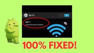 6 Ways Fix WiFi Authentication Problem on Android Phone  Video Tutorial  Android Data Recovery [upl. by Tram]