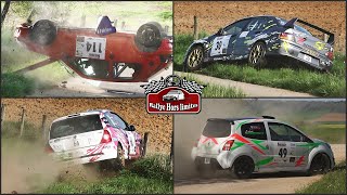 Rallye Mouzon Frezelle 2024 CRASHES [upl. by Netsud]