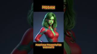 Martian manhunter variants [upl. by Herald]