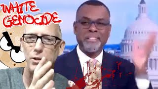 MSNBC Host Laughs At White Farmers Being Murdered in South Africa [upl. by Rehptsirhc]