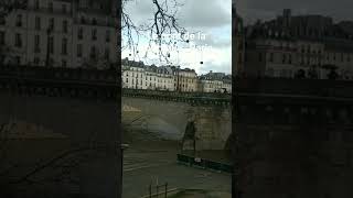 Le Pont de la Tournelle جسر تورنيل في باريسfrance paris travel pont tourism shortvideo [upl. by Aiuhsoj]