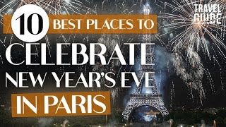 New Year’s Eve in Paris France in 2023 Arc de Triomphe and more [upl. by Eiramnna]