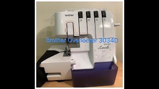 How to change Needles of Brother SURGEROverlocker 3034D [upl. by Atineg182]