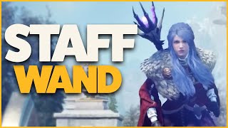 STAFF WAND HEALER BUILD  PVE [upl. by Milman969]