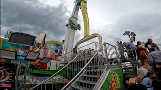 Chaos Pendel  Ottens Offride Fränkisches Volksfest Crailsheim 2024 [upl. by Siraf499]