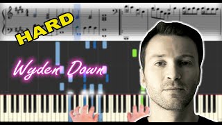 Riopy  Wyden Down  Sheet Music amp Synthesia Piano Tutorial [upl. by Veradi]