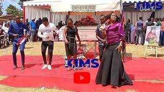 ZIPPORAH ERIC PERFORMING AT BETTY MASEKETE SISTERS BURIAL [upl. by Lateh]