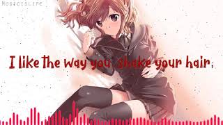 I Like The Way You Move  Nightcore  Lyrics [upl. by Rivy]