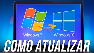 TUTORIAL Veja como atualizar do Windows 7 para o Windows 10 gratuitamente [upl. by Vanhomrigh574]