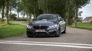 BMW M4 F82 with M Performance Exhaust  LOUD Revs amp Accelerations [upl. by Aiuhsoj830]