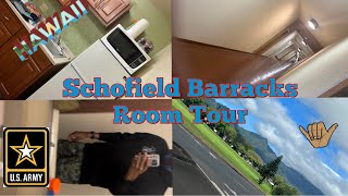 Schofield Barracks Hawaii  Barracks Room Tour 2023 [upl. by Robaina408]