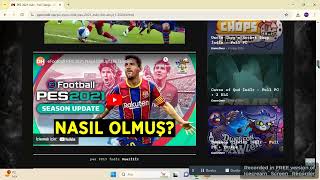 PES 21 NASIL İNDİRİLİR KISA VİDEO [upl. by Remo]