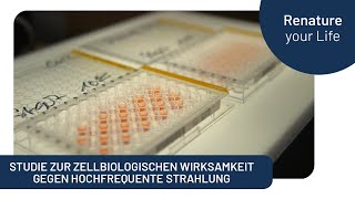 Studie zur zellbiologischen Wirksamkeit gegen hochfrequente Strahlung [upl. by Anwahsak]