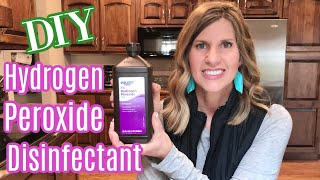 Make Coronavirus Disinfectant Spray with Hydrogen Peroxide Cheap and Easy [upl. by Enialed196]