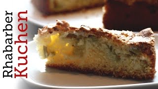 Rezept  Rhabarberkuchen Red Kitchen  Folge 02 [upl. by Mcgruter]