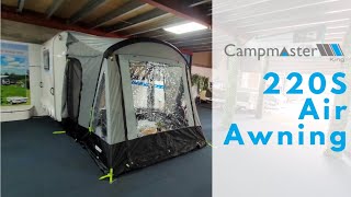 Campmaster King  220S Air Awning [upl. by Tirreg]