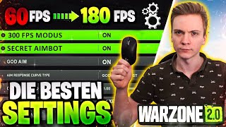 DIE BESTEN WARZONE 2 SETTINGS  WARZONE RANKED✅ Maus und Tastatur  Max FPS [upl. by Jennilee273]