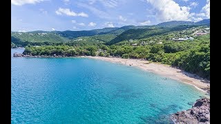 Plage Leroux Deshaies Guadeloupe [upl. by Lebatsirc]