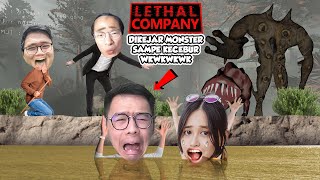 DIKEJAR MONSTER SAMPE KECEBUR TENGGELAM WKAOKWAOKAWO Lethal Company Indonesia 3 [upl. by Zampino815]