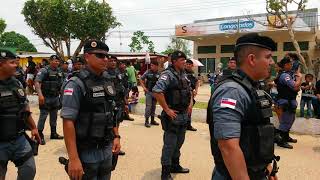 Desfile Militar de 7 de Setembro de 2017 em Tabatinga AM  Polícia Militar [upl. by Cortney]