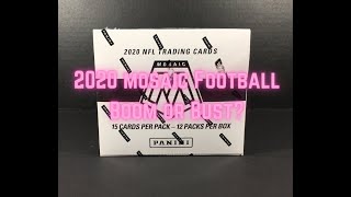 2020 Mosaic Football Break  Full 12 Cello Pack Box 😲 [upl. by Enomas]