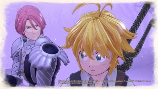 Meliodas vs Gilthunder Reunited after 10 years Seven Deadly Sins Knights of Brittania [upl. by Adriena]